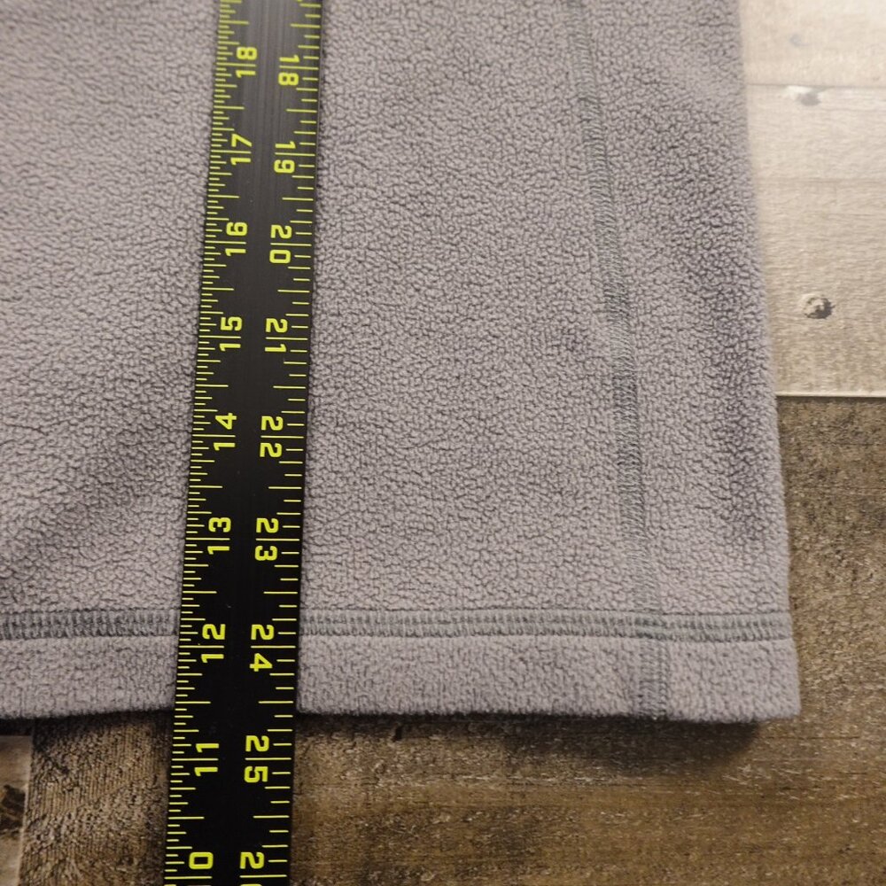 Patagonia Micro D 1/4-Zip Fleece Pullover Women’s Large Gray Ims Logo View 6